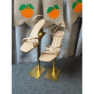 Open Edit Women's Remington Ankle Strap Sandal Sz 6M